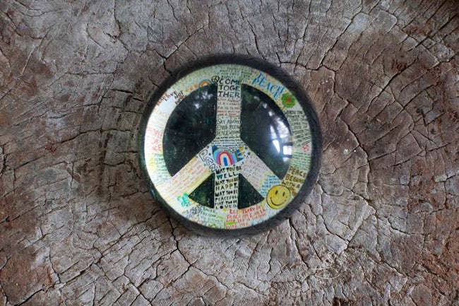 Choose Peace Paperweight 4"