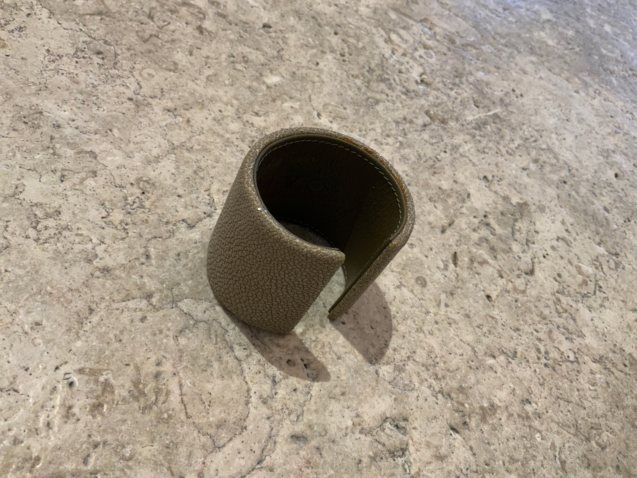 Shagrin Cuff Bracelet