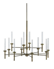 Endicott Chandelier H: 66.25" Dia: 36.6"