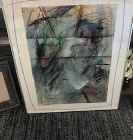 Gerry Hamzik Abstract 31 1/4w x 36 1/2h