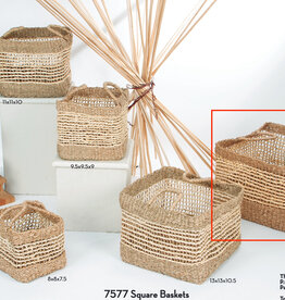 Square Basket 15 x 15 x 12″