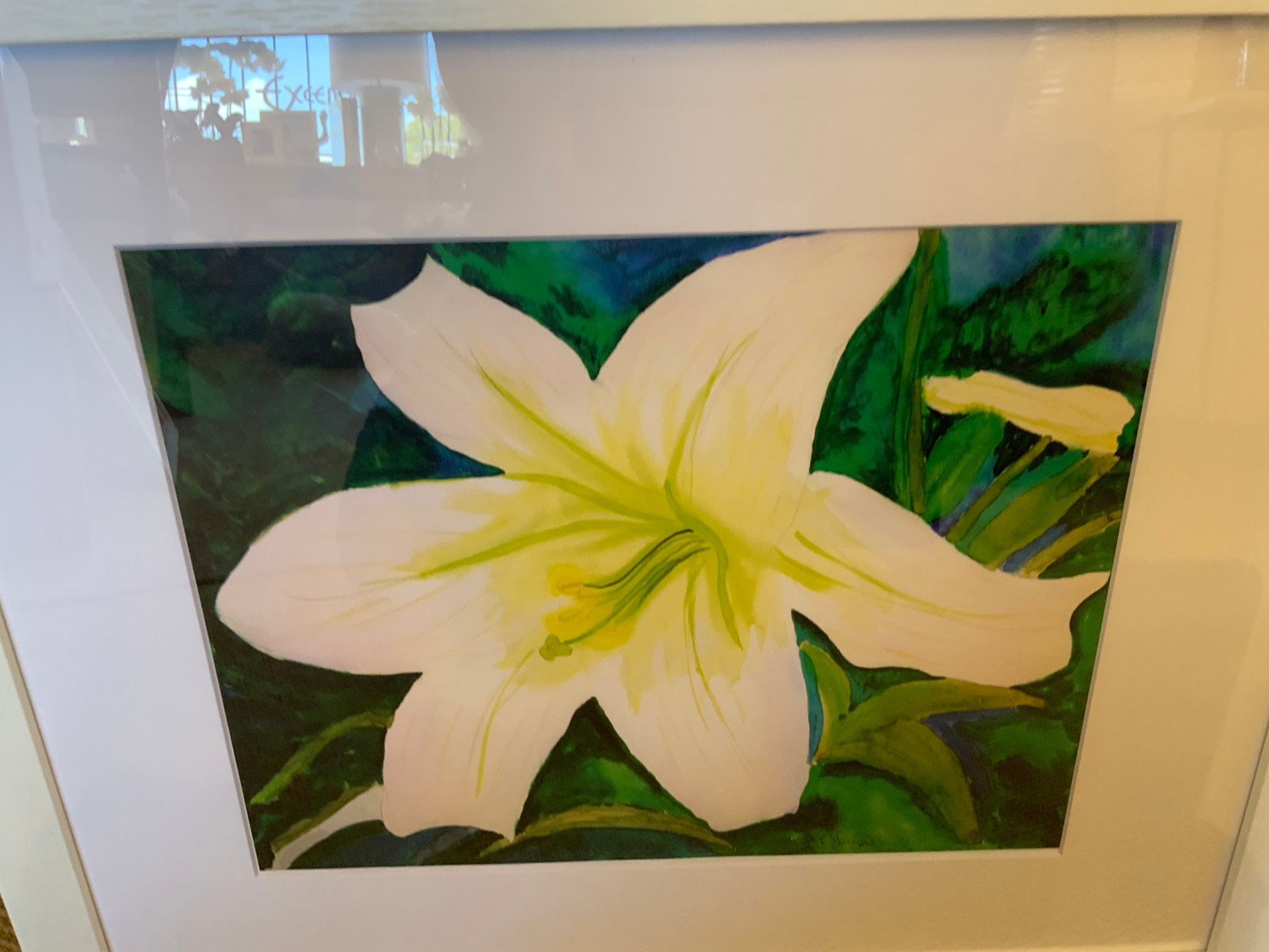 Flower Lily 22x18