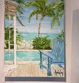 Saturday Afternoon 12" x 16" Orig. Acrylic