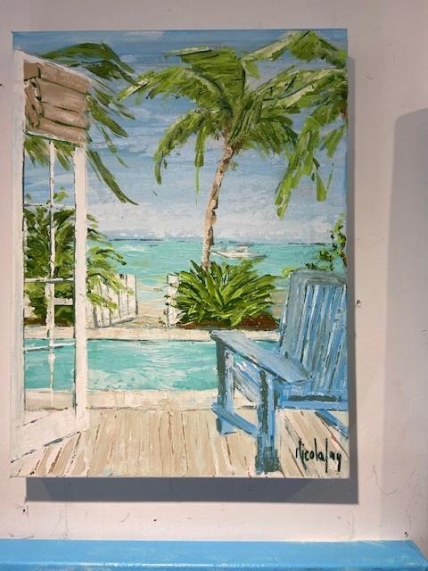 Saturday Afternoon 12" x 16" Orig. Acrylic