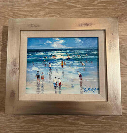 Small Beach Scene I by J Morgan 8"x10"
