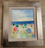 Vertical Beach Umbrellas I by Cho 8"x10"