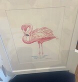 Flamingo Florida 18"W x 22"H. Water Color print