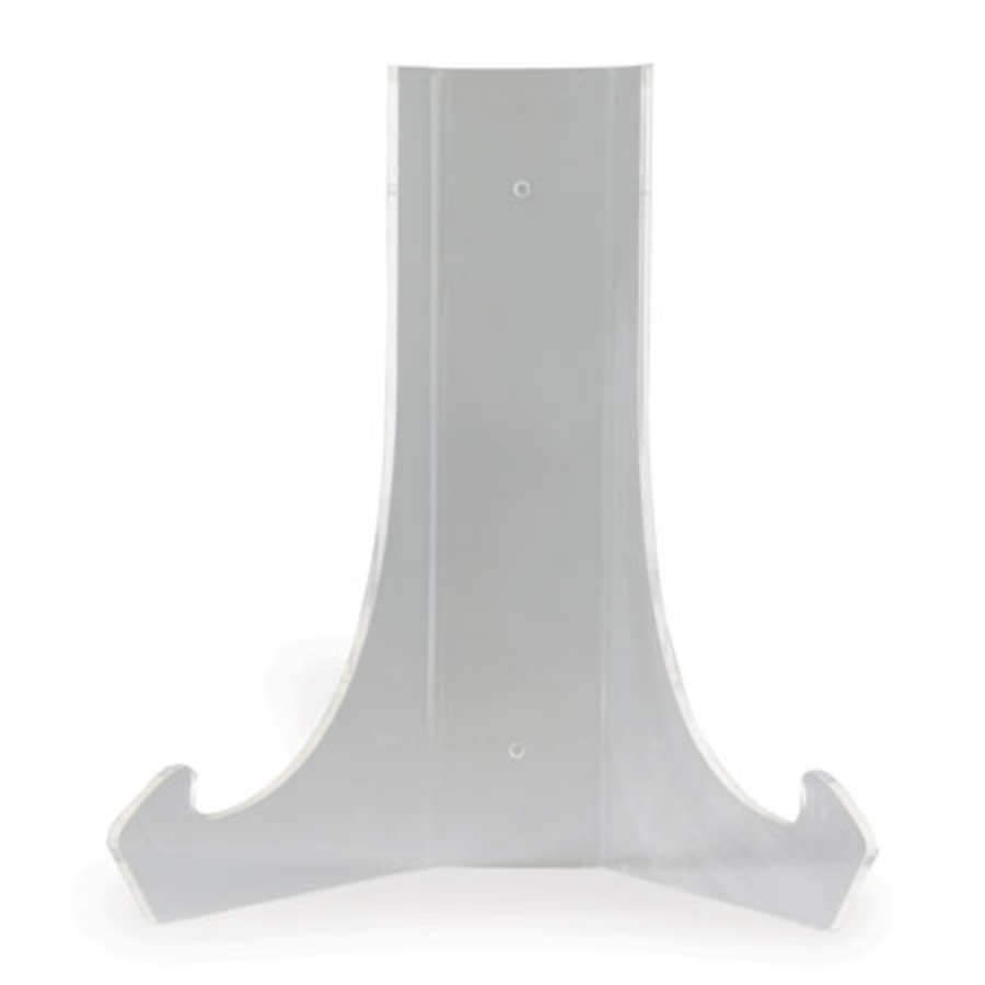 Plate Easel Lucite 14" H