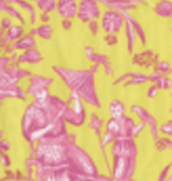 Silk Road Toile Chartreuse G