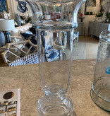 Glass vase 19h x 7.5d