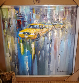 NYC Taxi 41" x 41"- Younok