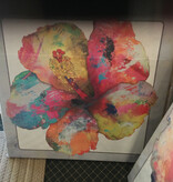 Yellow Hibiscus 39" x 39"