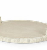 Bermuda Faux Shagreen Tray 24"d x 5"h
