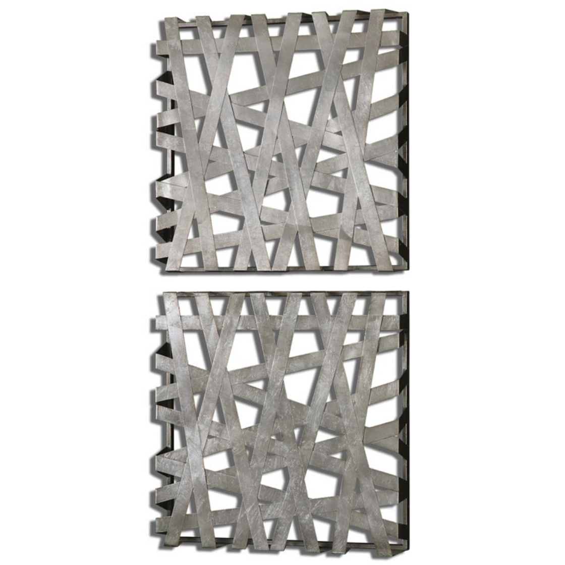 Alita Metal Wall Decor, S/2 -  21 W X 21 H X 3 D (in)