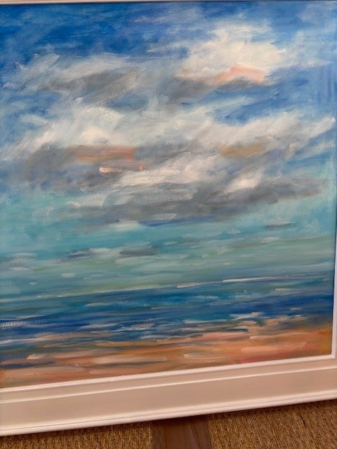 Morning Clouds 2 Orig. Oil 34.5"x34.5"