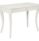 Mademoiselle Desk: Shell White 42"W x 24"D x 31"H