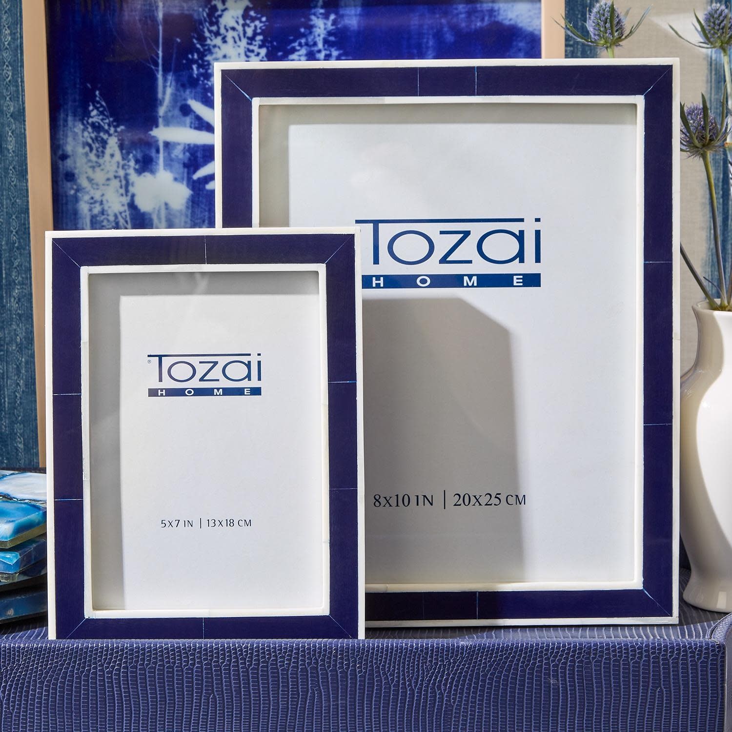 Navy Photo Frame 5"x7"