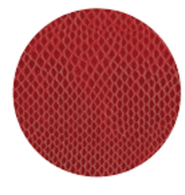 Crimson Snakeskin Coaster Round 8"