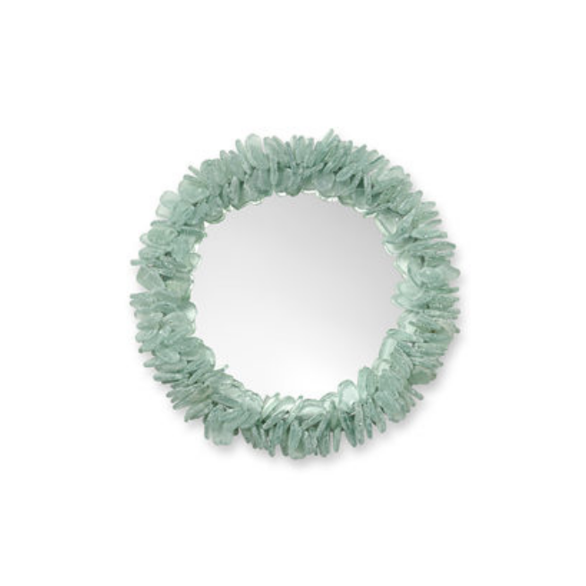 Seaglass Mirror, Small - 16"