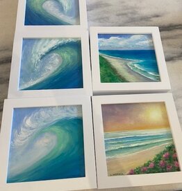 Assorted Coastal Orig. Oil 7"x7"