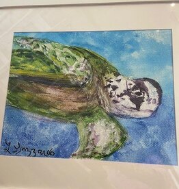 Loggerhead Turtle Print 22" x 18"