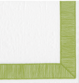 Ribbon Border Green Napkin Luncheon