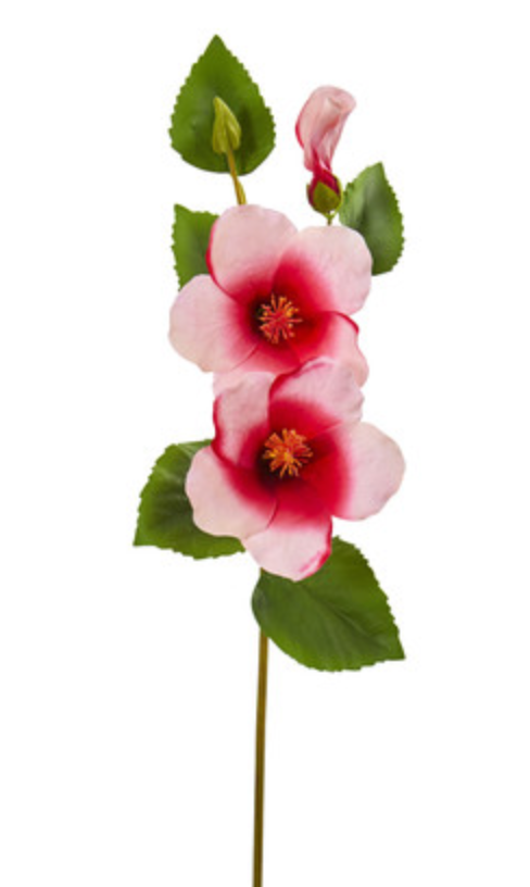 Hibiscus Flower - Pink Red