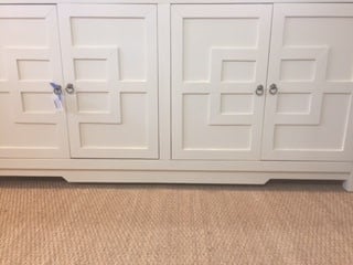 72" Key Cabinet Ivory 72" x 18" x 34"