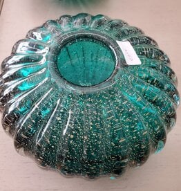 Murano Round Glass Vase - Med.