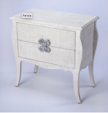 Felicia Accent Chest Wht 30-1/4W x 16-1/4D x 30H