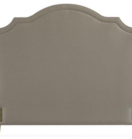 Dome Queen Headboard - 67"W x 60"H / white