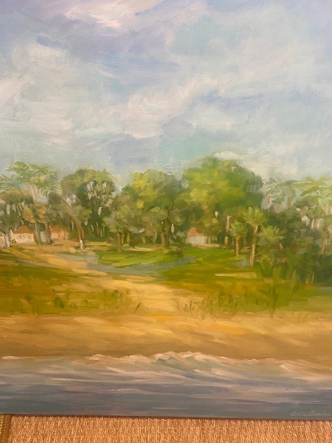 Morning Waves orig. Oil 36" x 36"