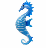 Seahorse blue L:12" W:4.5"