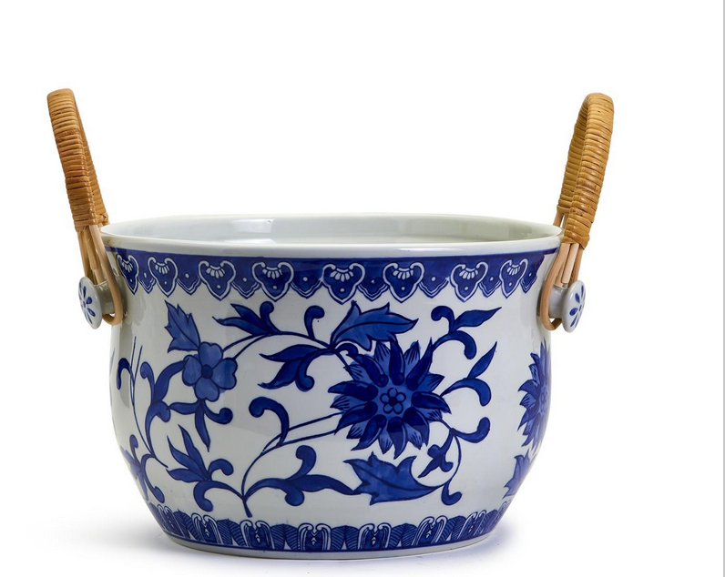 Chinoiserie Blue and White Party Bucket