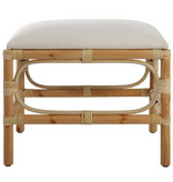 Laguna Small Bench, White - 24 W X 20 H X 16 D