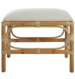 Laguna Small Bench, White - 24 W X 20 H X 16 D