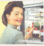 Appreciated Cocktail Napkins