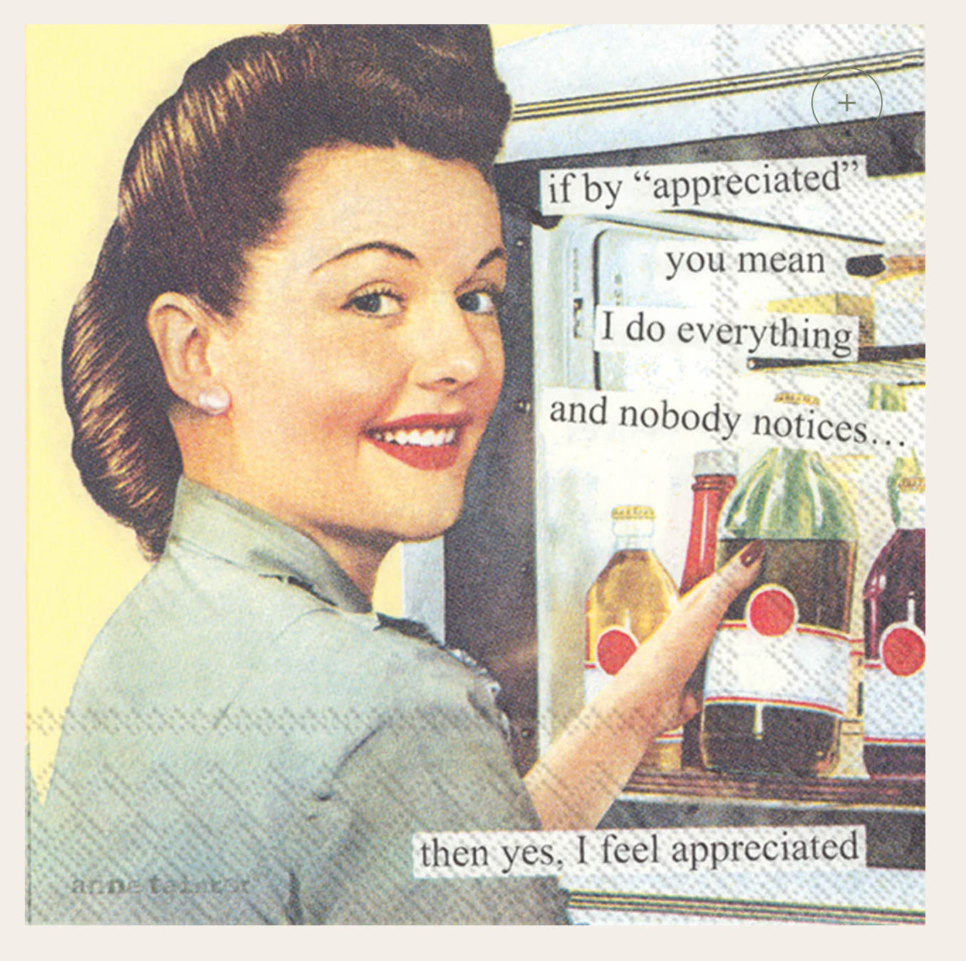 Appreciated Cocktail Napkins