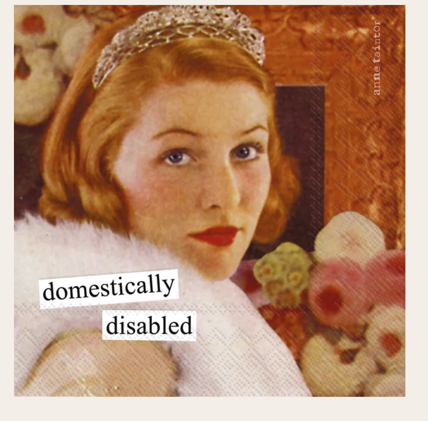 Domestically Disabled Cocktail Napkins