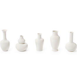 White Vases Traditional Shapes and Sizes