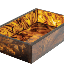 Tortoiseshell Guest Towel Holder