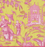 Silk Road Toile Chartuse C