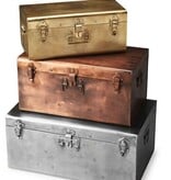 Spirit Box, Large in Nickel - 24W x 15D x 11H