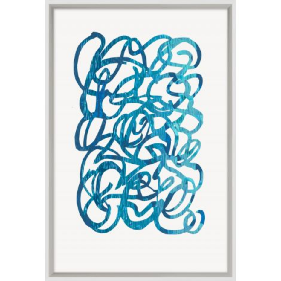 Summer Abstract 4 - 17"w x 25"h