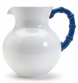 Blue Bamboo Touch Pitcher 8 1/2" W x 7" D x 8 1/2" H