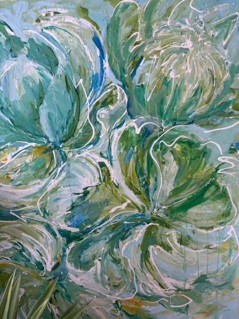 Spring Has Sprung Orig. Acrylic 60"x48"
