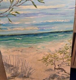 Private Cottage Orig. Acrylic  48"x36"
