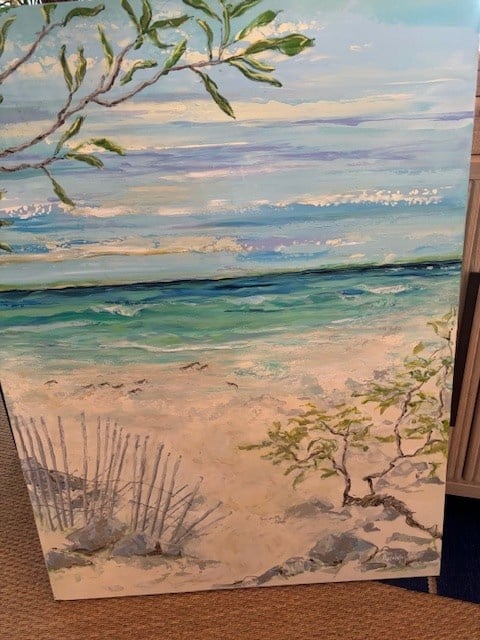Private Cottage Orig. Acrylic  48"x36"