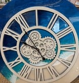 Ocean Beach Gears Clock 24"