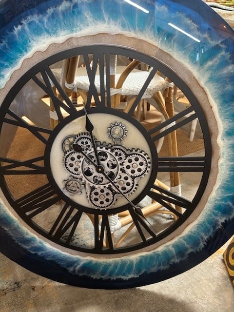 Ocean Beach Gears Clock 36"